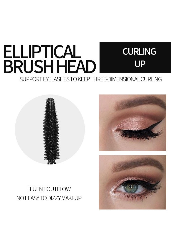 Mascara eyeliner all in one set long lasting waterproof eyeliner mascara duo creates voluminous lashes perfect eyeliner