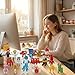 CHENZHOUZAI 24PCS Tralalero Tralala Toys Tung Tung Sahur More Mini Collectible Brainrot Toys for Desk Decor BRR BRR PatapimMeme Shark Collectible Animals Figurine Doll Red 24Pcs - Image 4