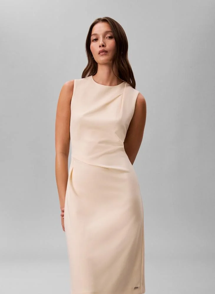 CALVIN KLEIN  Casual Scuba Crepe Sl Knee Length for Women | Best Price UAE