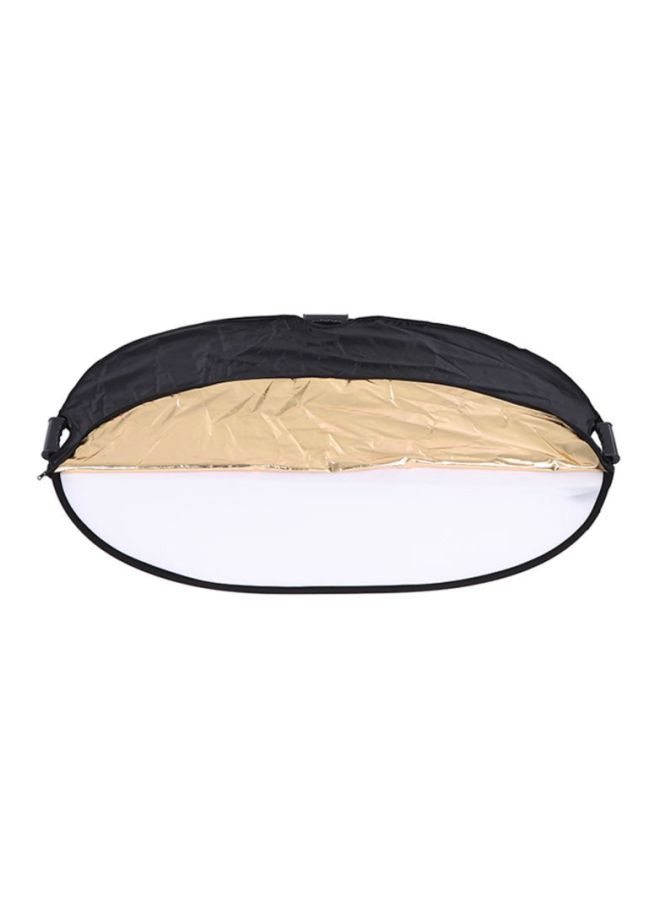 NIBEMINENT 5-In-1 Multi-Disc Portable Photography Studio Video Light Reflector White/Yellow/Black  - Image 3