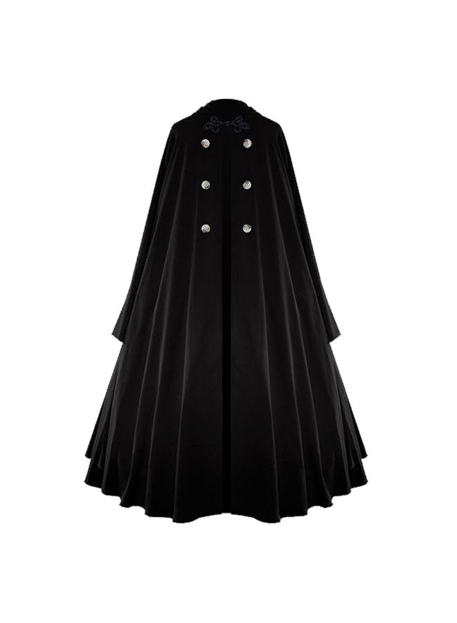 Hooded cape for Halloween Costume Cosplay Cloak - Image 1