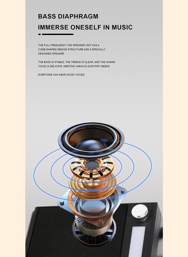 Mini Karaoke Machine Set, Bluetooth speaker with mic,  2 Wireless Microphones, Singing Machine Karaoke System for Kids Adult - Image 4