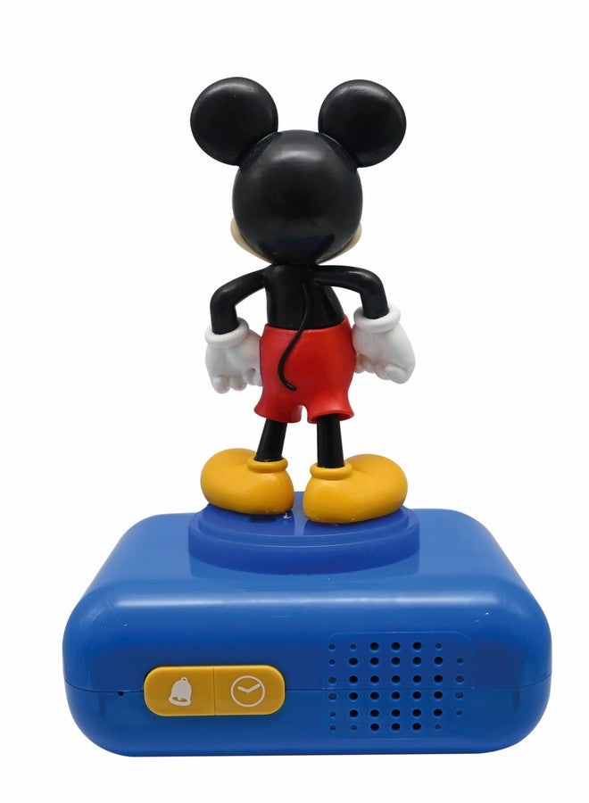 Lexibook, Disney Mickey, Mickey Nightlight Alarm Clock, Sounds and Melodies, LCD Backlit Screen, Luminous, Snooze, Blue, RL800MCH - Image 2