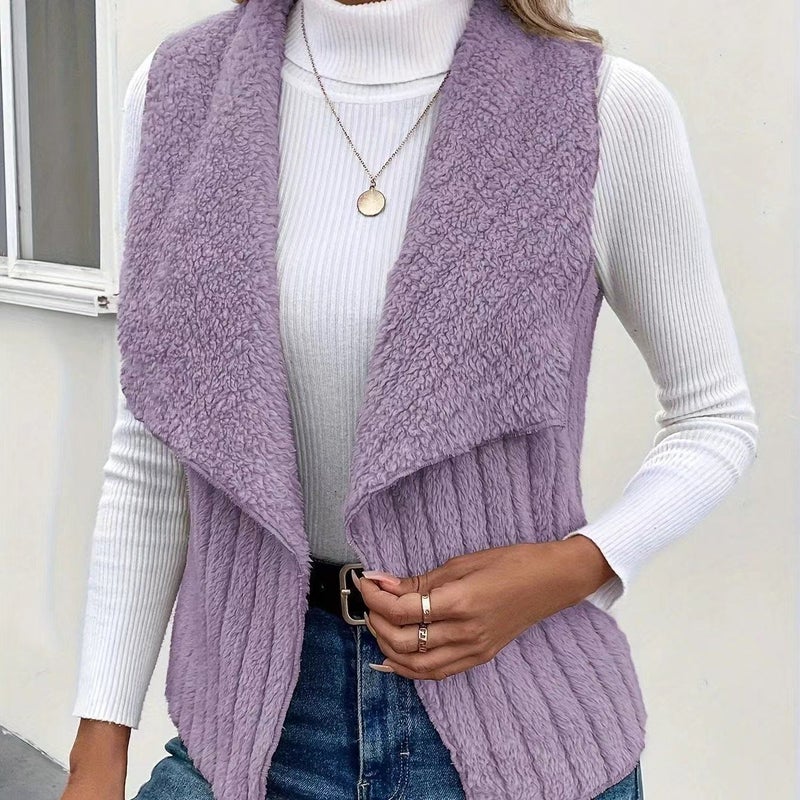 Women's Sleeveless Casual Vest Outerwear - Image 3