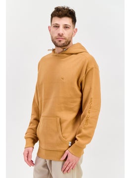 Puma x Select Men Sportswear Fit Embroidered Logo Outdoor Hoodies, Brown  - Image 2