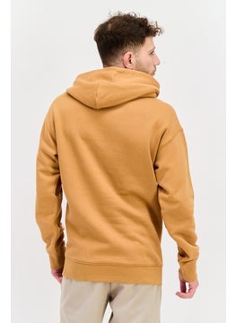 Puma x Select Men Sportswear Fit Embroidered Logo Outdoor Hoodies, Brown  - Image 3