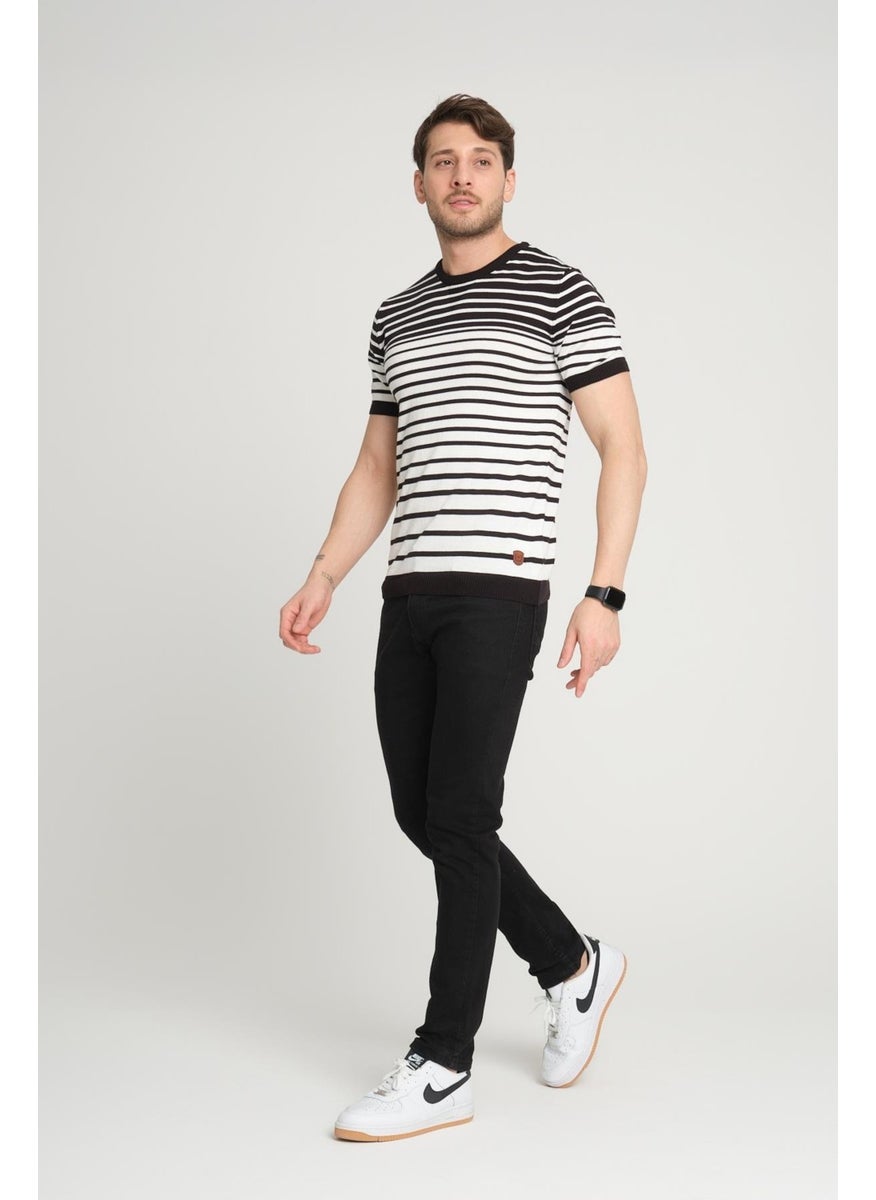 Crew Neck Striped Knit T-SHIRT(AG504801) - pzsku/Z47EC0812D5C0298EA310Z/45/_/1725352879/bf0cc1b3-0cba-4797-a1ca-bf5295eda280