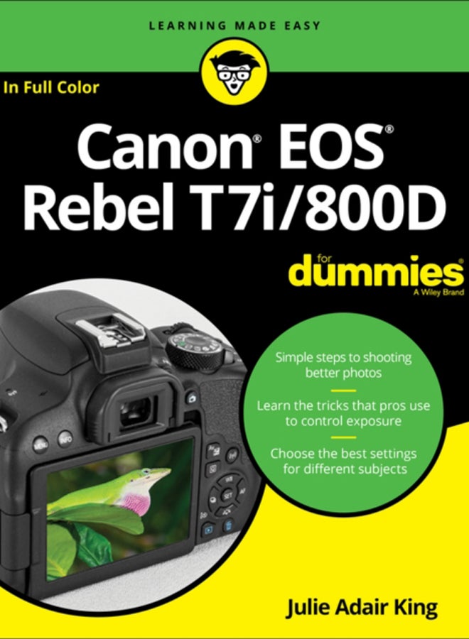 كاميرا Canon EOS Rebel T7i/800D للمبتدئين