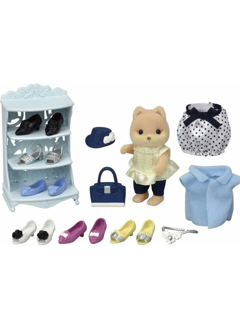 Sylvanian Families - 5541 Caramel Dog's Shoe Play Set +3 Years - Image 1