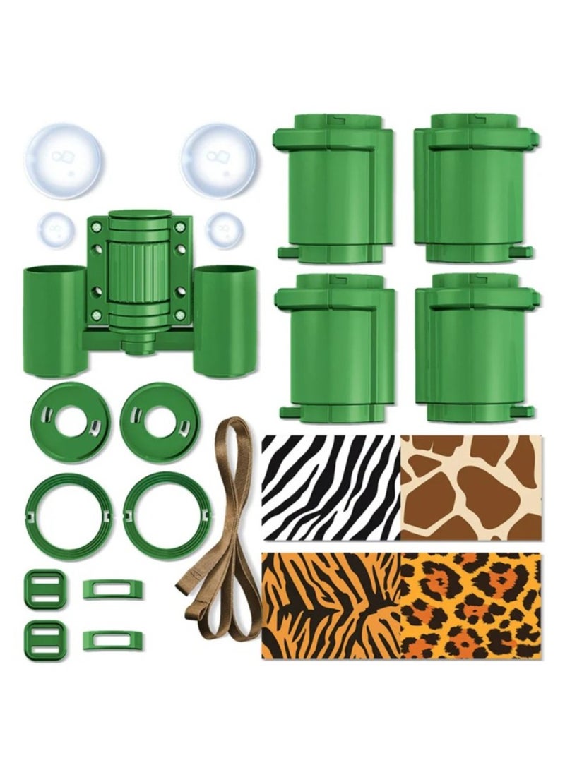 4m مجموعة 4M KidzLabs لبناء المناظير الخاصة بك - مجموعة علوم STEM للأطفال من عمر 8 سنوات فما فوق | اجمع وتعلم عن البصريات خلف العدسات | نشاط تعليمي عملي للمستكشفين والعلماء الصغار | 00-03477 - Image 2