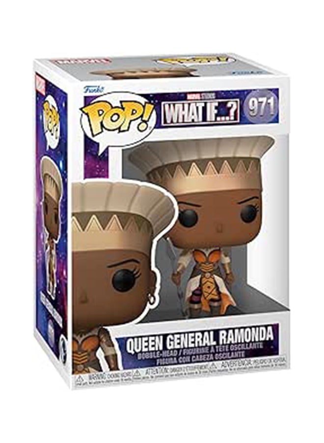 Funko Pop! Marvel: What If S3 - Queen General Ramonda Vinyl Figure - Image 2