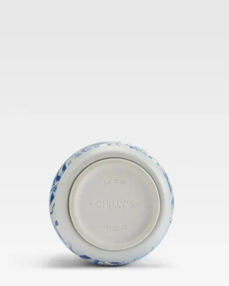 Chilly's | Coffee Cup | Series 2 | Liberty | Brighton Blossom | 340ml | Granite Grey - Image 2