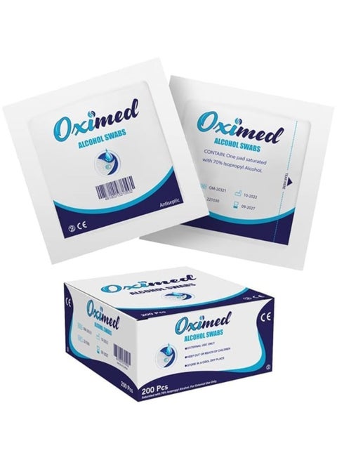 Alcohol Swab Pads 200-Piece