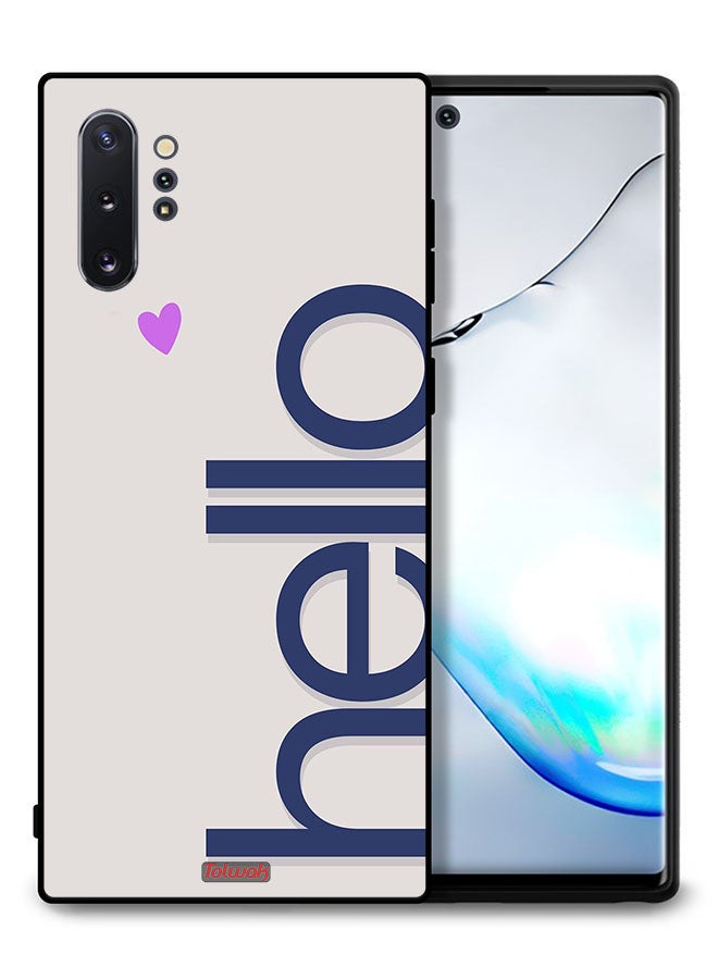 Tolwak Samsung Galaxy Note 10 Plus 4G Protective Case Cover Hello - Image 1