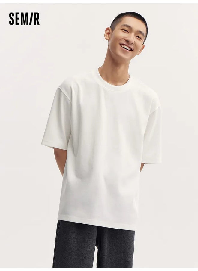 سيمير تيشيرت بلون موحد للرجال - Image 1