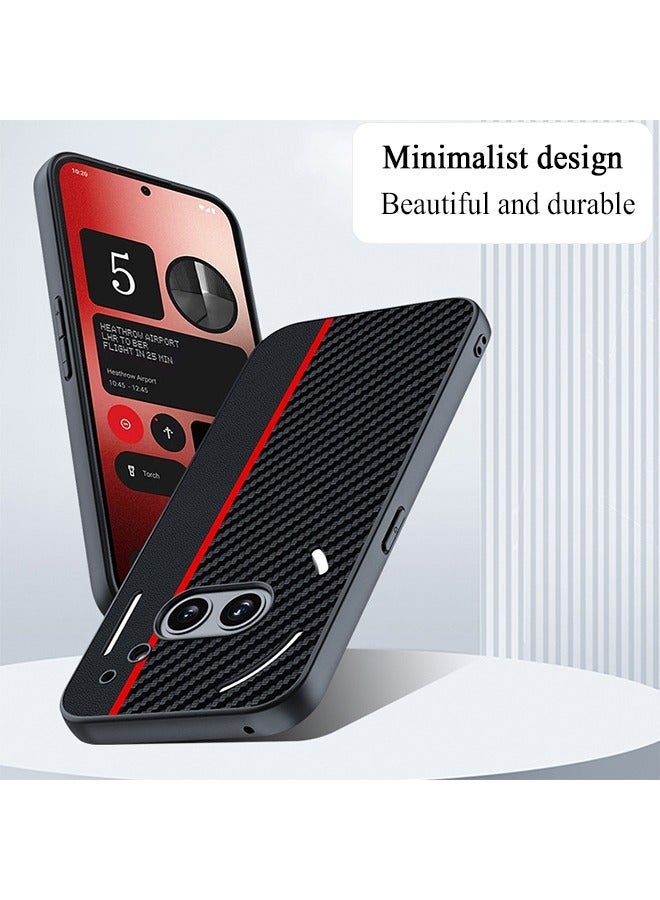 Case for Nothing Phone 2A,[Heat dissipation] [Anti-fingerprint ] [Protect back camera] Ultra Silm Case Matte Material Cover for Nothing Phone (2a) - Image 2