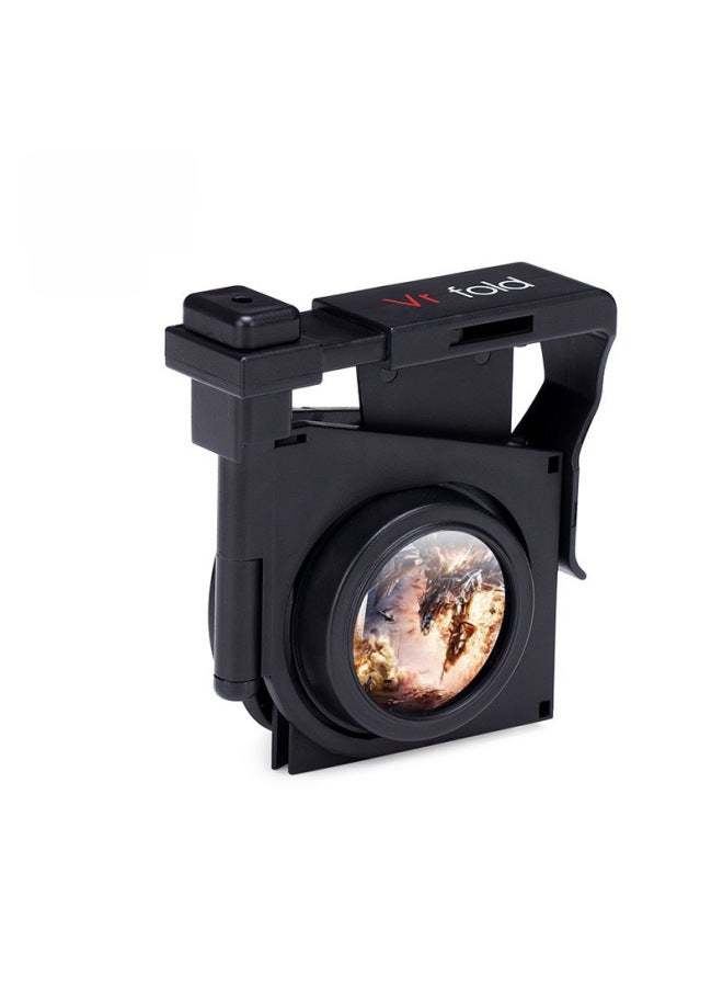 نظارات الواقع الافتراضي الجديدة القابلة للطي V1 هدية هاتف محمول صغير صندوق الواقع الافتراضي ثلاثي الأبعاد بانورامي جيل مريح نظارات الواقع الافتراضي - اللون: V1 مطوي أرجواني - Image 2