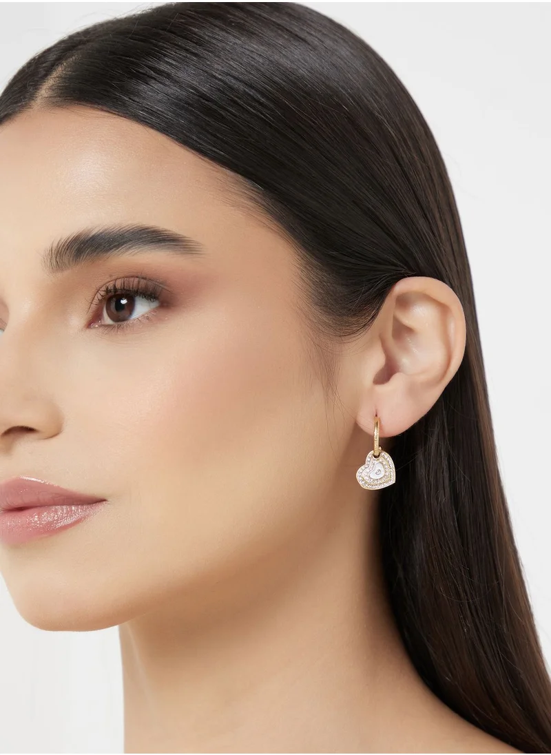 GUESS Metal Drop Earring Set