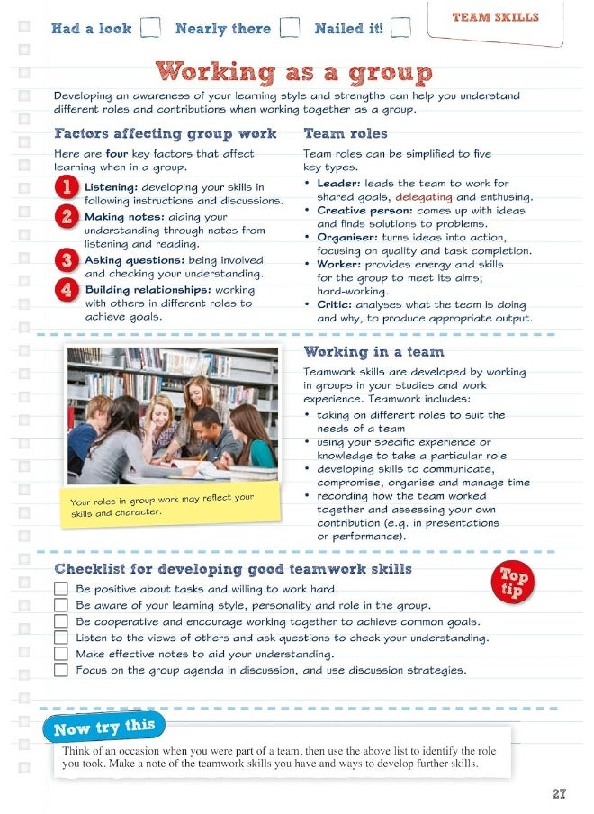 null - Pearson REVISE BTEC Study Skills Guide - 2023 and 2024 exams and assessments - Image 1