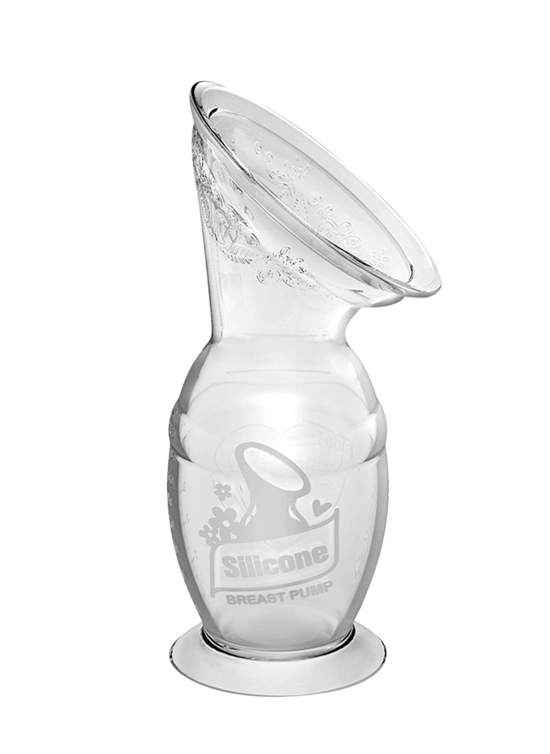 haakaa - Haakaa Manual Breast Pump With Base 4Oz/100ML+Lid - Image 1