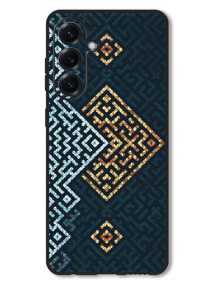 Theodor Case Compatible with Samsung Galaxy A56 Protection Shockproof Bumper Cover Maze art - Image 1