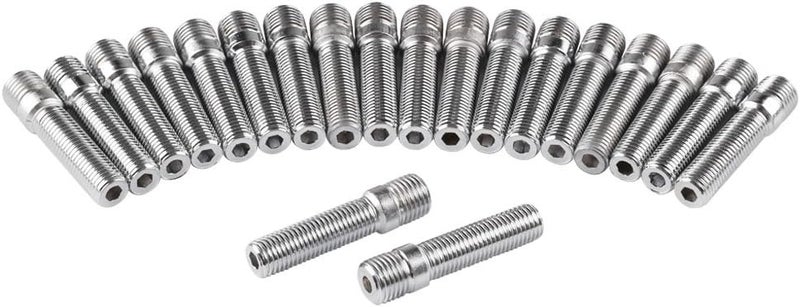 LPFIDI 20 PCS M14x1.5 to M12x1.5 Wheel Stud Conversion Kit - Image 1