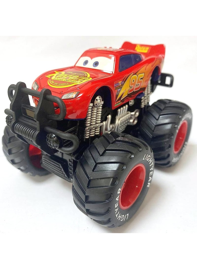 Cars: Big Wheel McQueen Off-Road Anti-fall Alloy Inertia Car - Image 2