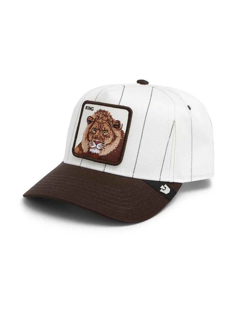 جورين بروس. Goorin Bros Pinstripe Lion Trucker Cap