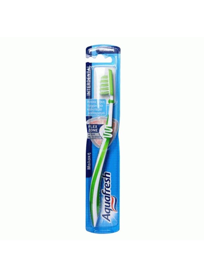 أكوا فريش فرشاة أسنان أكوافريش إنتر دنتال -ناعمة