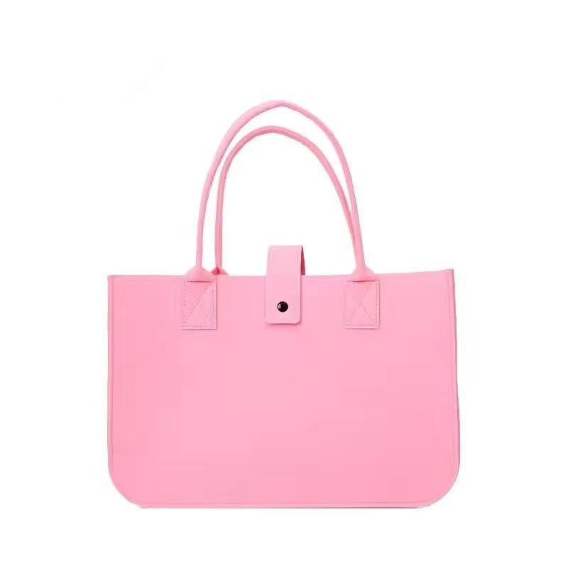 Women's Felt Cartoon Handbag - Image 5