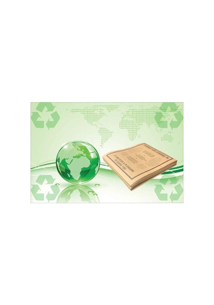 AutoMat EcoShield Recycled Brown Kraft Paper Disposable Floor Mats - Image 4