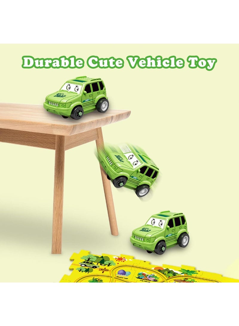 Y&D 25pcs Puzzle Diy Track Car Educational Toy Set - Image 3