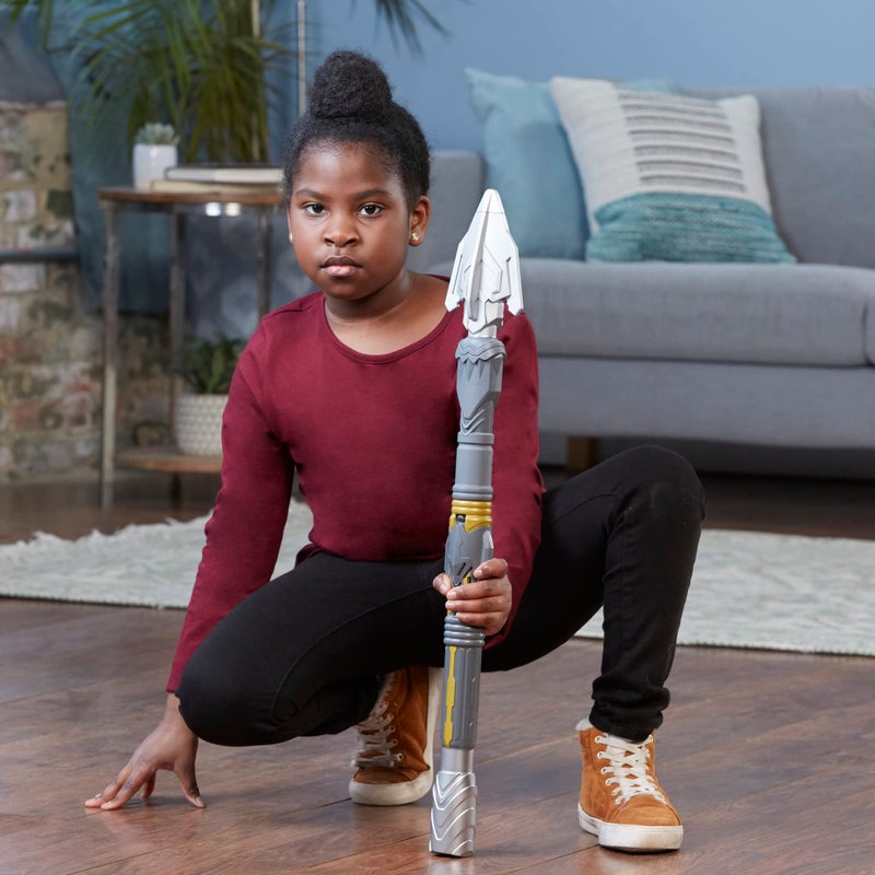 Marvel Black Panther: Wakanda Forever Kingsguard FX Spear, Role Play Toys, Costume, Super Hero Toys for 5 Year Old Boys and Girls and Up - Image 3