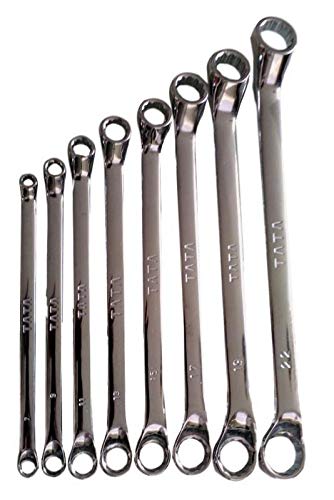 AGRICO Tata Round Spanner Set Silver Set Of 8