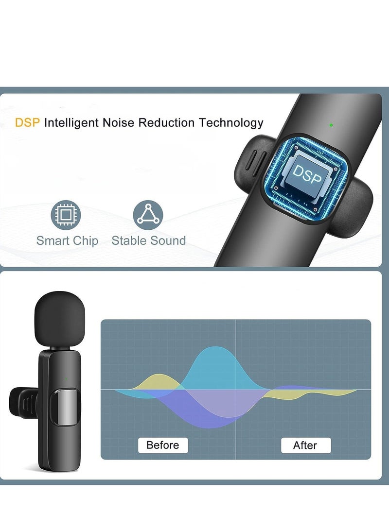 ELTRAZONE 3-in-1 Wireless Microphone for Smartphone, Amplifier, and PC – Crystal Clear Sound, Easy Connection, Perfect for Vlogging, Streaming, and Live Events – Compact & Portable - Image 3
