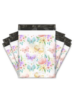 Pro Supply Global 10X13 (100) Butterfly Designer Poly Mailers Shipping Envelopes Premium Printed Bags  - Image 1