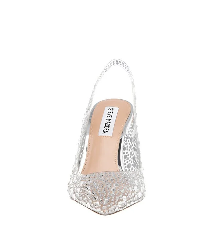 STEVE MADDEN  Jeweler Transparent Pumps for Women | Best Price UAE