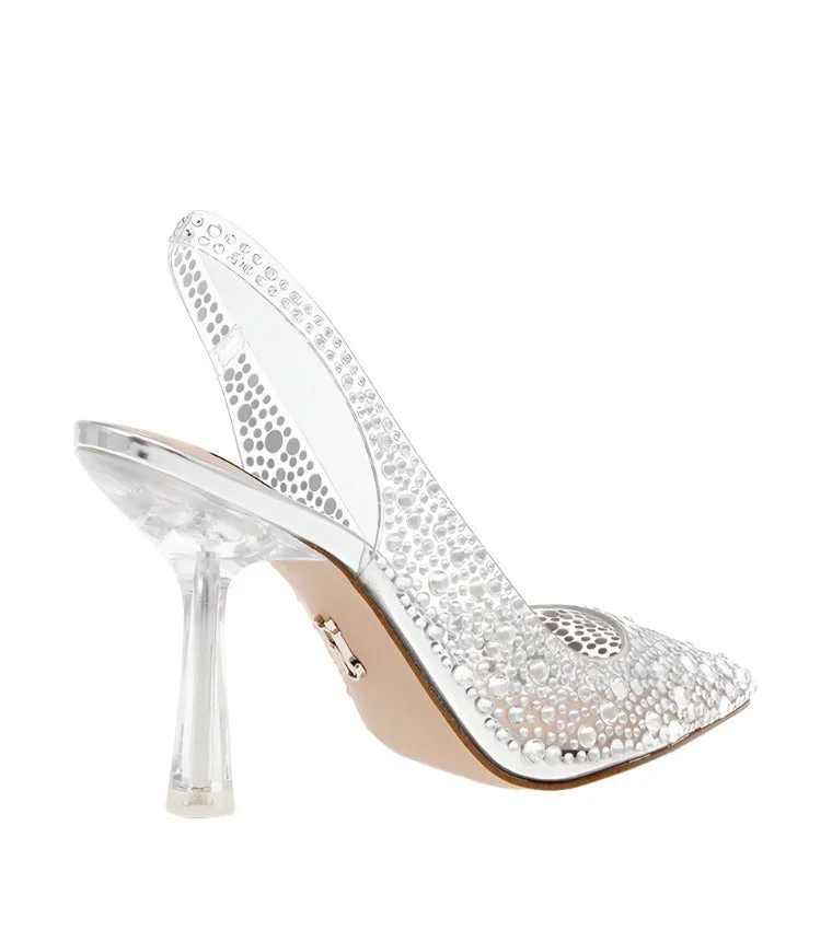 STEVE MADDEN  Jeweler Transparent Pumps for Women | Best Price UAE