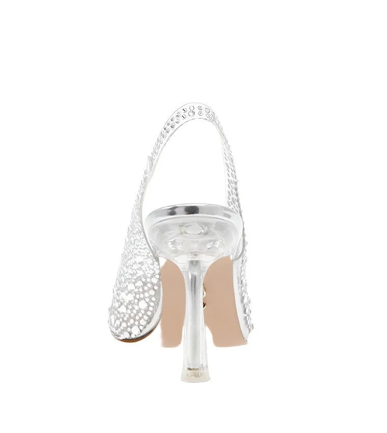 STEVE MADDEN  Jeweler Transparent Pumps for Women | Best Price UAE