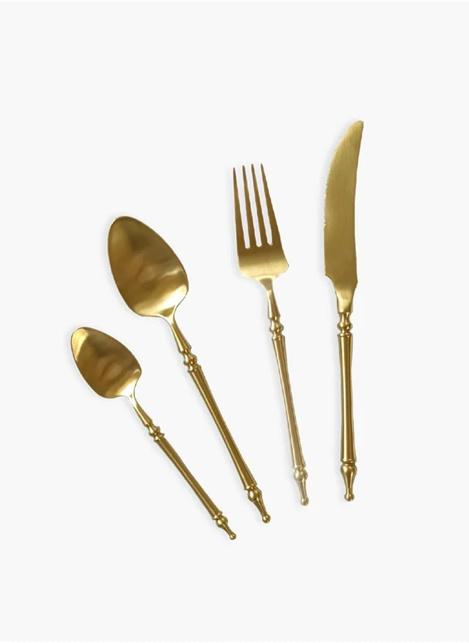 2XL Home S/16 Vera Matte GD Cutlery Set