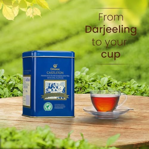 Goodricke Castleton Muscatel Darjeeling Tea 100g | Premium Single Estate Whole Leaf | Loose Leaf Black Chai | Muscatel is a Taste note | Exclusive Tea - Image 2