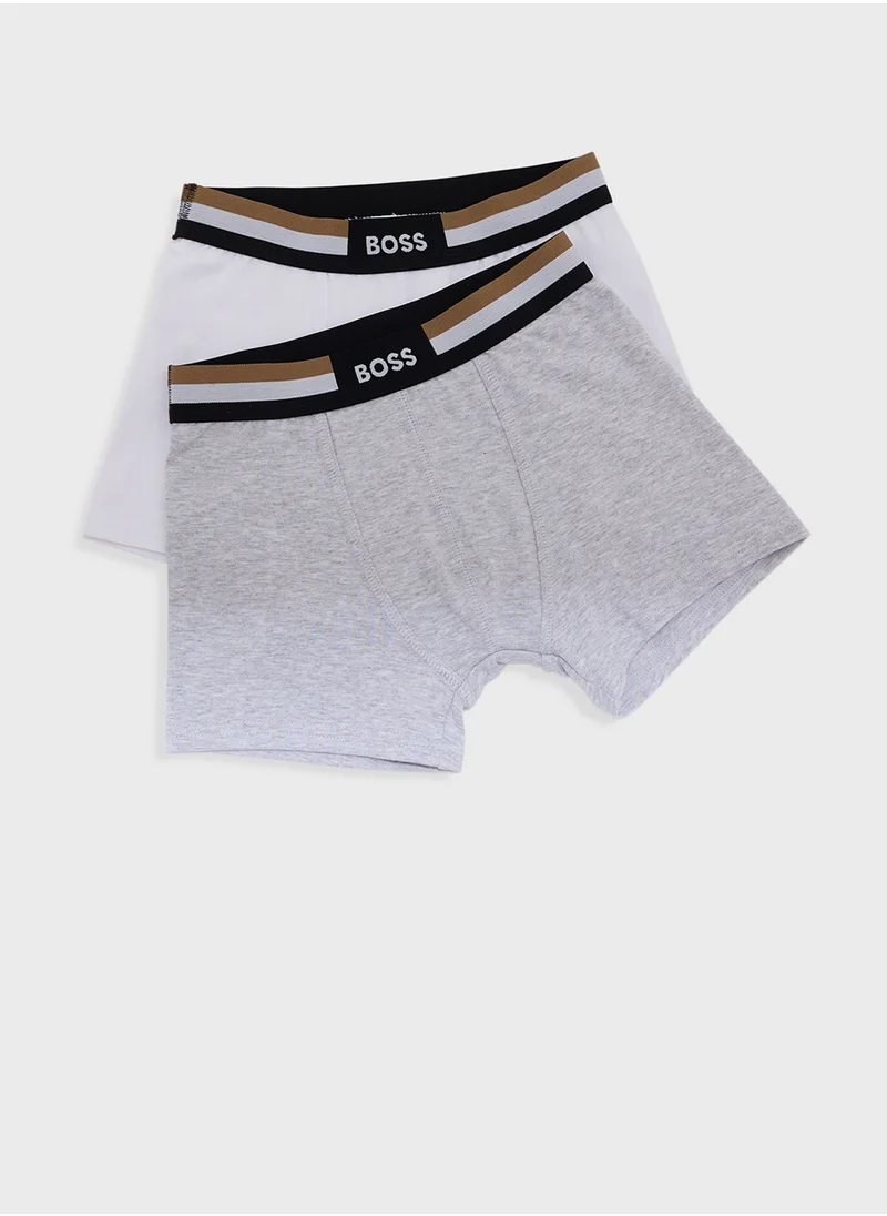 BOSS Kids Logo Boxer