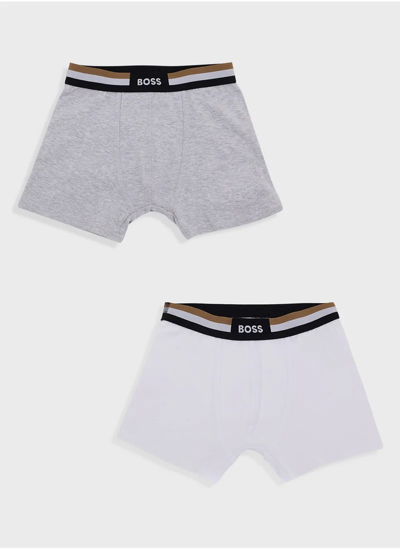 BOSS Kids Logo Boxer