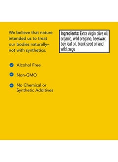 North American Herb & Spice OregaShield - 2 oz - Skin & Membrane Support - Wild Spice Oils in a Beeswax Base - Lasts Up to 24 Hours - Non-GMO  - Image 3