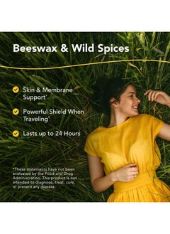 North American Herb & Spice OregaShield - 2 oz - Skin & Membrane Support - Wild Spice Oils in a Beeswax Base - Lasts Up to 24 Hours - Non-GMO  - Image 2
