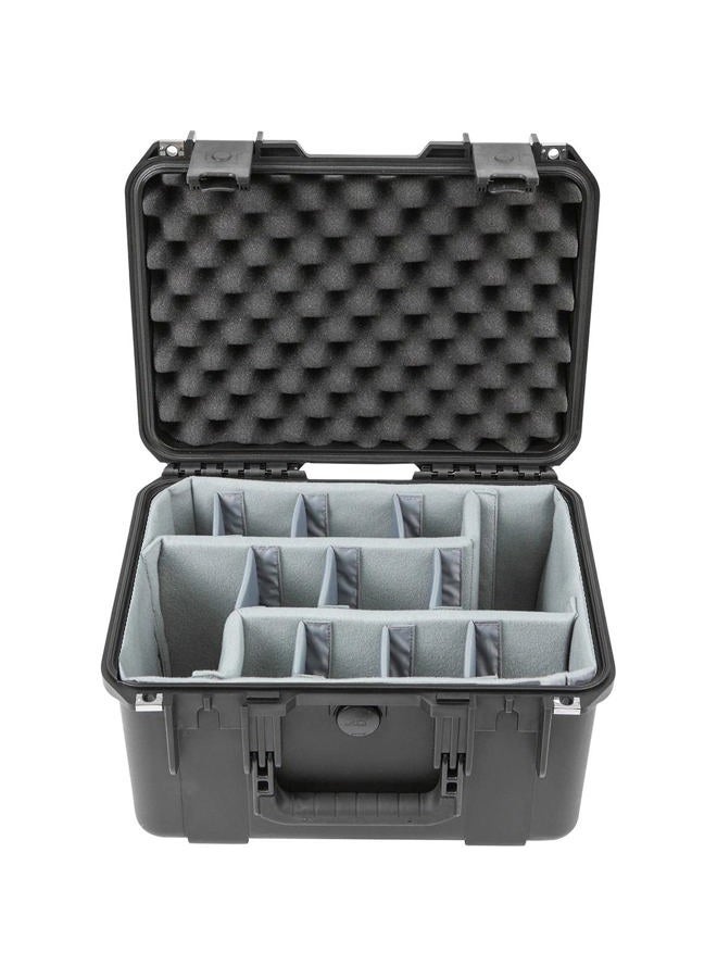 SKB Cases 3i-1510-9DL iSeries 1510-9 Case with Think Tank Designed Photo Dividers & Lid Organizer, Watertight/Dustproof Injection Molded Outer Shell, Polyester-lined iPad/Laptop Top-load Pocket - Image 1