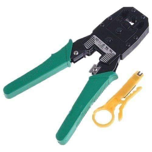 Inditrust New Three In One Modular Crimping Tool, Rj45, Rj11 Cat5E/Cat6 Lan Cutter with Cable Cutter - Image 2