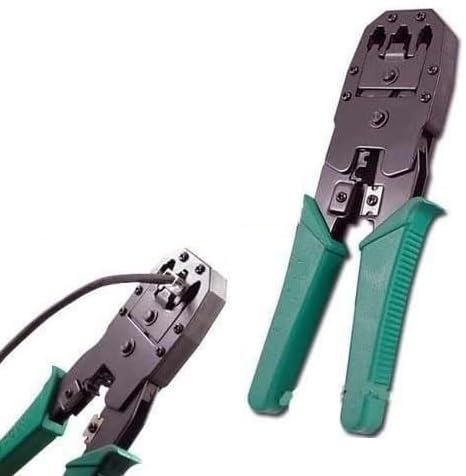 Inditrust New Three In One Modular Crimping Tool, Rj45, Rj11 Cat5E/Cat6 Lan Cutter with Cable Cutter - Image 4