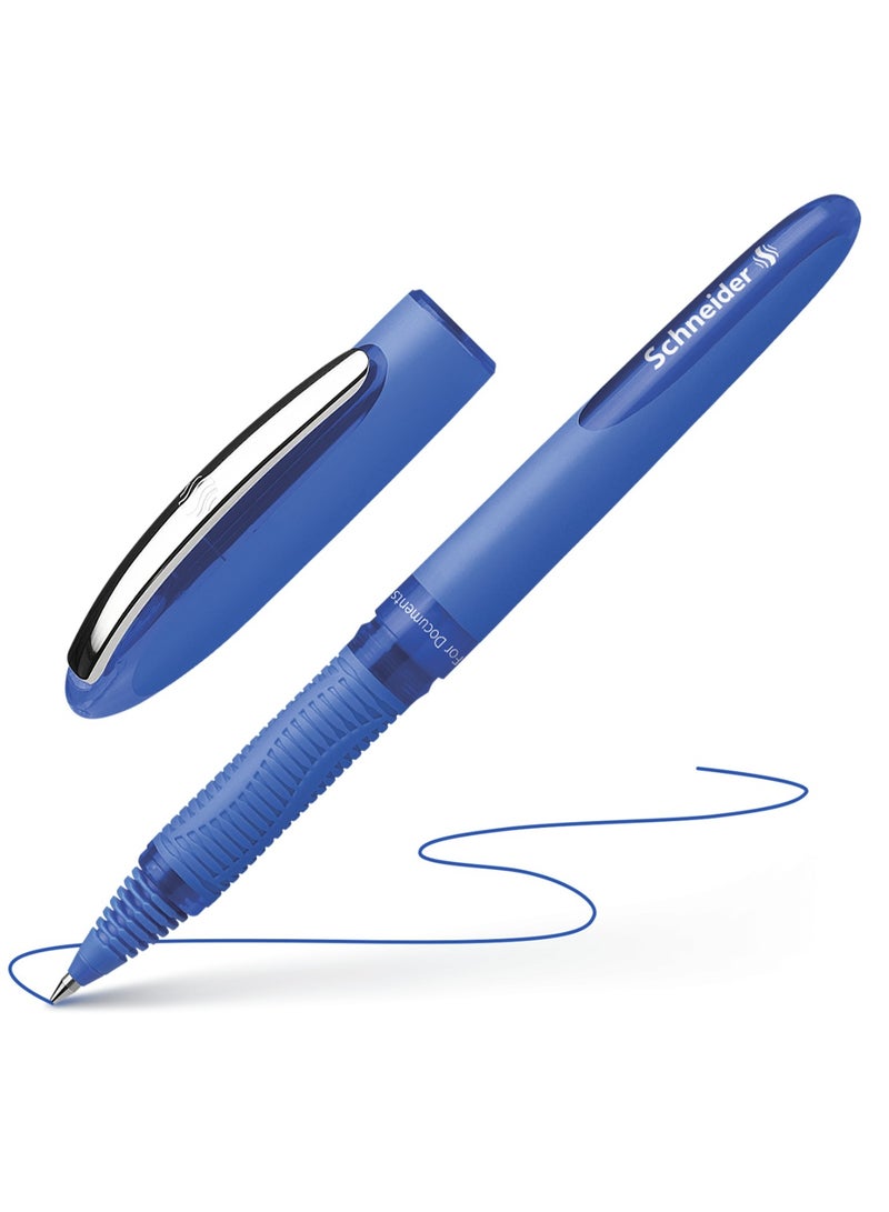 Schneider قلم حبر جاف هجين 1 قطعة بسن 0.3 مم حبر أزرق - Image 1