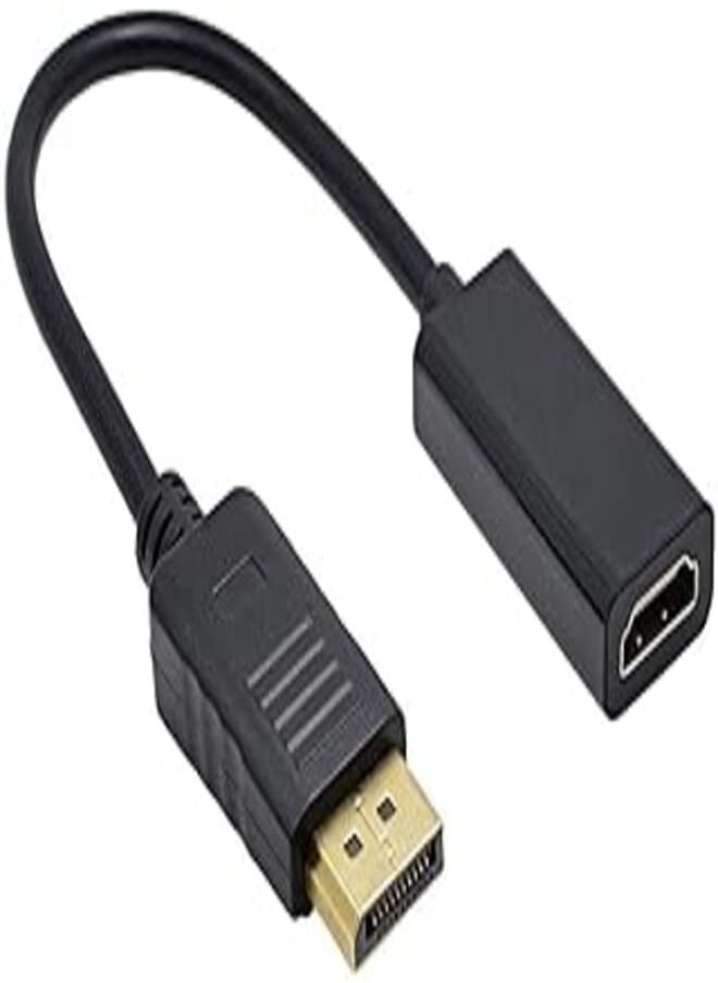 Generic كابل محول من DP ذكر إلى HDMI أنثى 